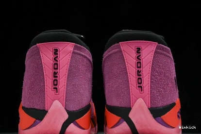 RETRO JORDAN 14 SHOCKING DH4121-600 (W) LOW PINK 0802